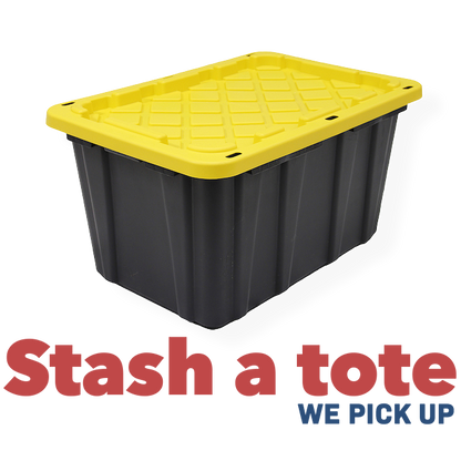 Weekly Stash Valet Tote Storage